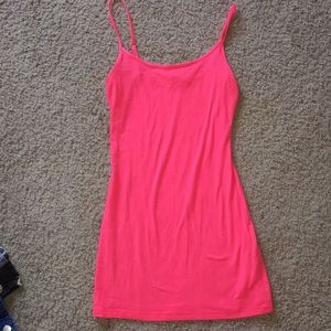 H&M basic hot pink dress